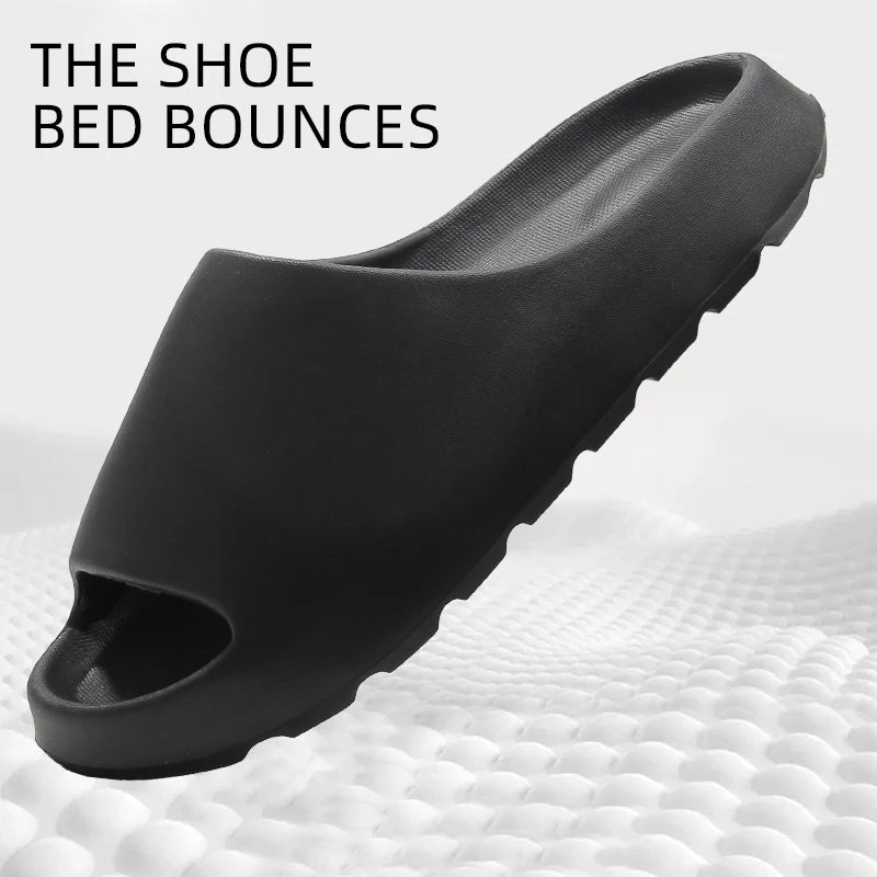 EVA Thick Sole Slide Slippers – Anti-Slip Unisex Indoor Outdoor