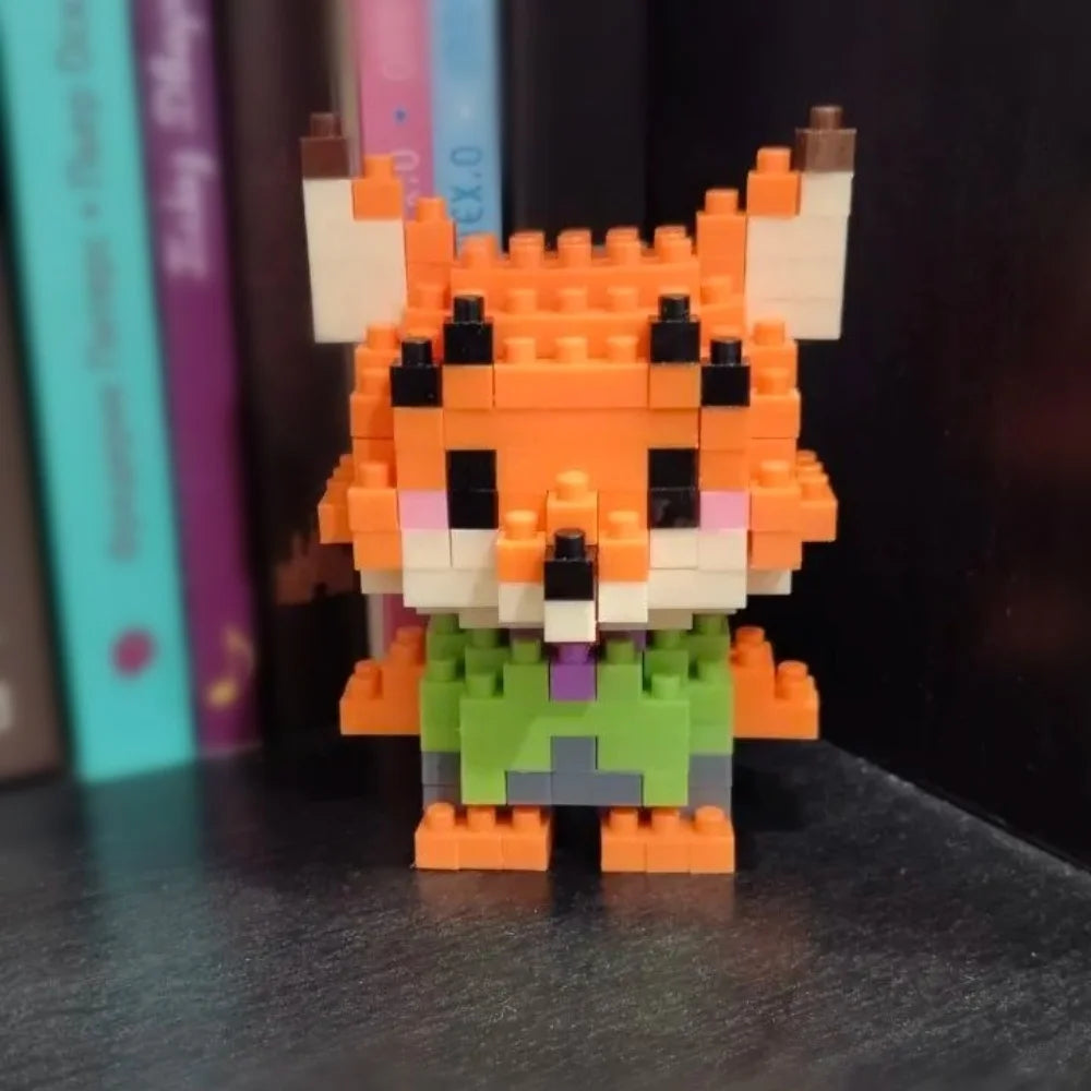 Disney Mini Building Blocks - Cute Character Micro Brick Figure Toy