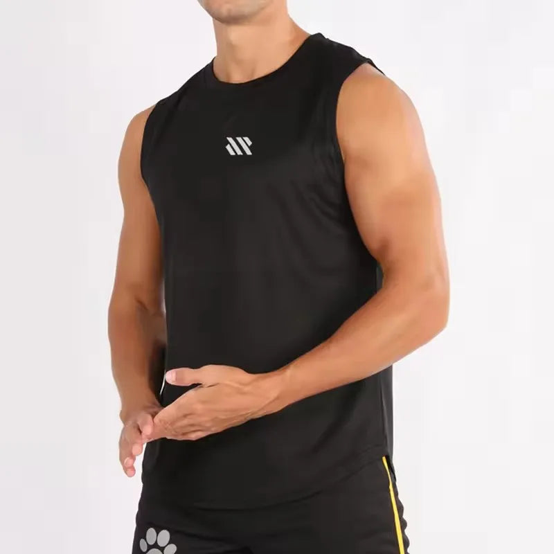 Men's Gym Tank Top Sleeveless Muscle Shirt