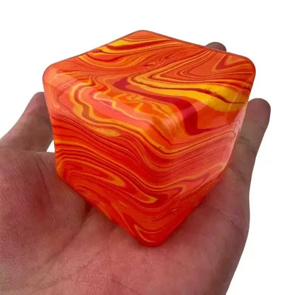 Stress Relief Squeeze Cube – Gel-Filled Slow Rebound Sensory Toy