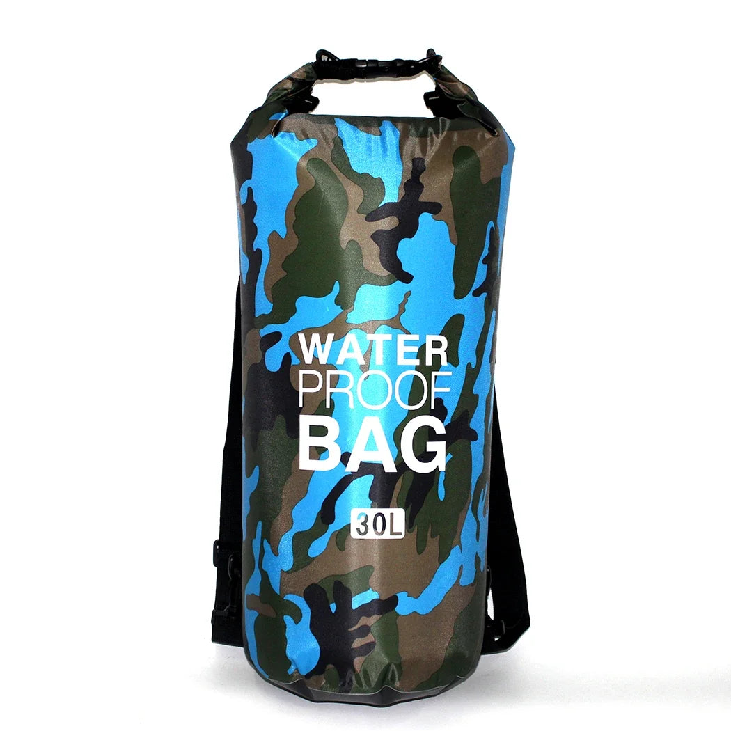 Waterproof Dry Bag – Outdoor Roll-Top Sack 2L to 30L