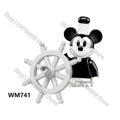 Mini Building Block Figures Disney Cartoon Characters