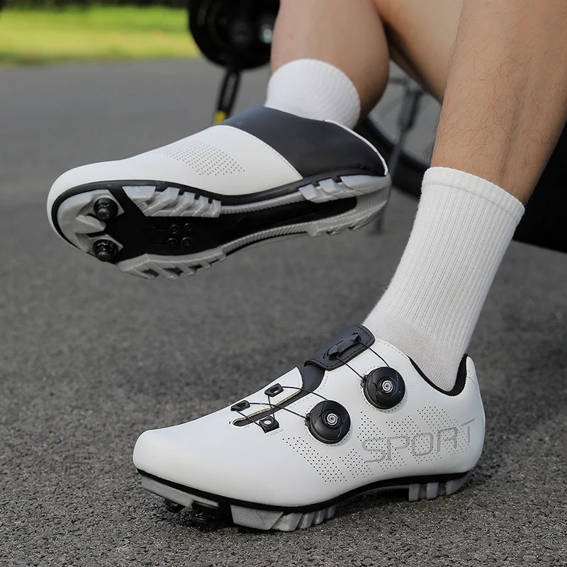 SPD Cycling Shoes - Breathable MTB & Road Bike Sneakers for Men and Women