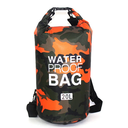 Waterproof Dry Bag – Outdoor Roll-Top Sack 2L to 30L