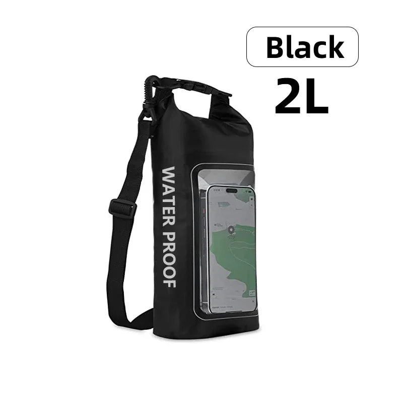 Waterproof Dry Bag with Touch Screen Window – 2L & 5L