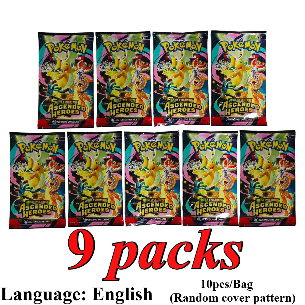 90 to 360 Pack Pokémon Ascended Heroes English Trading Cards