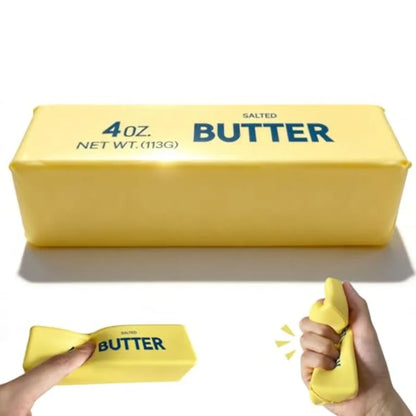 Butter Squeeze Stress Ball – Slow Rebound Squishy Toy