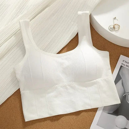 Seamless Sports Bra for Women – Breathable Crop Top for Yoga & Gym