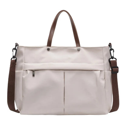 Large Capacity Nylon Tote Bag – Women's Shoulder & Crossbody Handbag