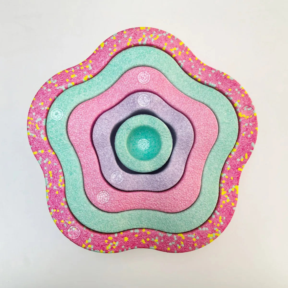 Kids Balance Stepping Stones Foam Sensory Toy – 5-Piece Set