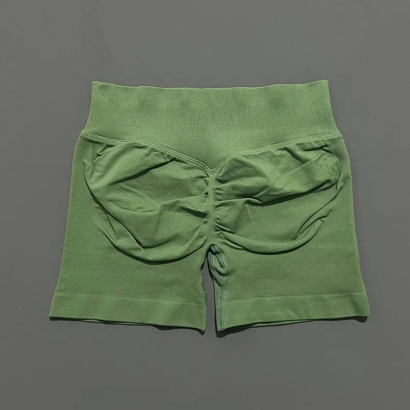 Scrunch Butt Biker Shorts for Women – High Waist Gym Workout Yoga
