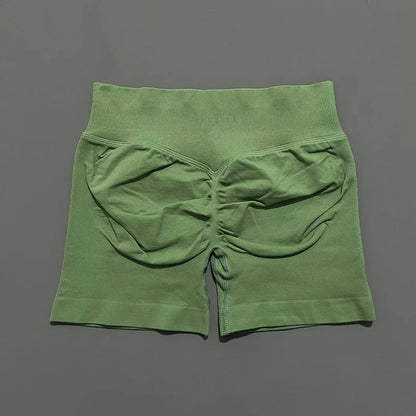 Scrunch Butt Biker Shorts for Women – High Waist Gym Workout Yoga