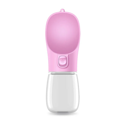 Portable Dog Water Bottle with Drinking Bowl – Leakproof Travel Pet Dispenser