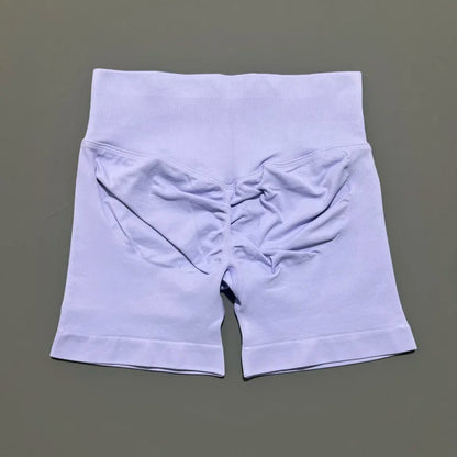 Scrunch Butt Biker Shorts for Women – High Waist Gym Workout Yoga