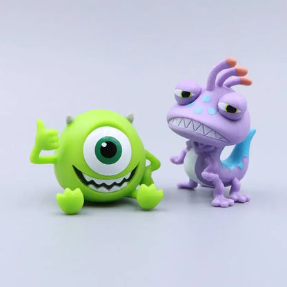 Monsters Inc Action Figures – Sulley, Mike, Boo & Randall 4-Pack