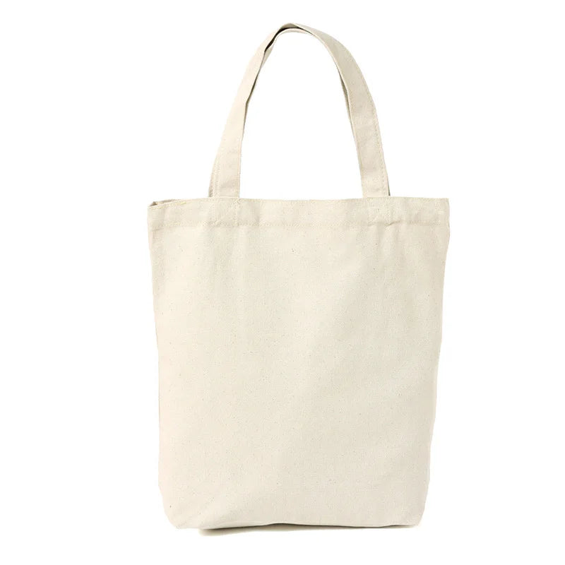 Canvas Tote Bag – Large Capacity Eco-Friendly Reusable Cotton Shoulder Bag