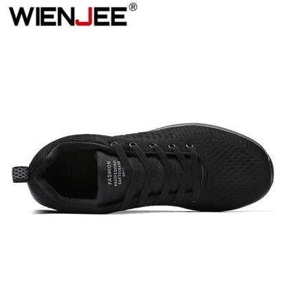 Men's Breathable Knit Sneakers – Lightweight Running & Walking Shoes