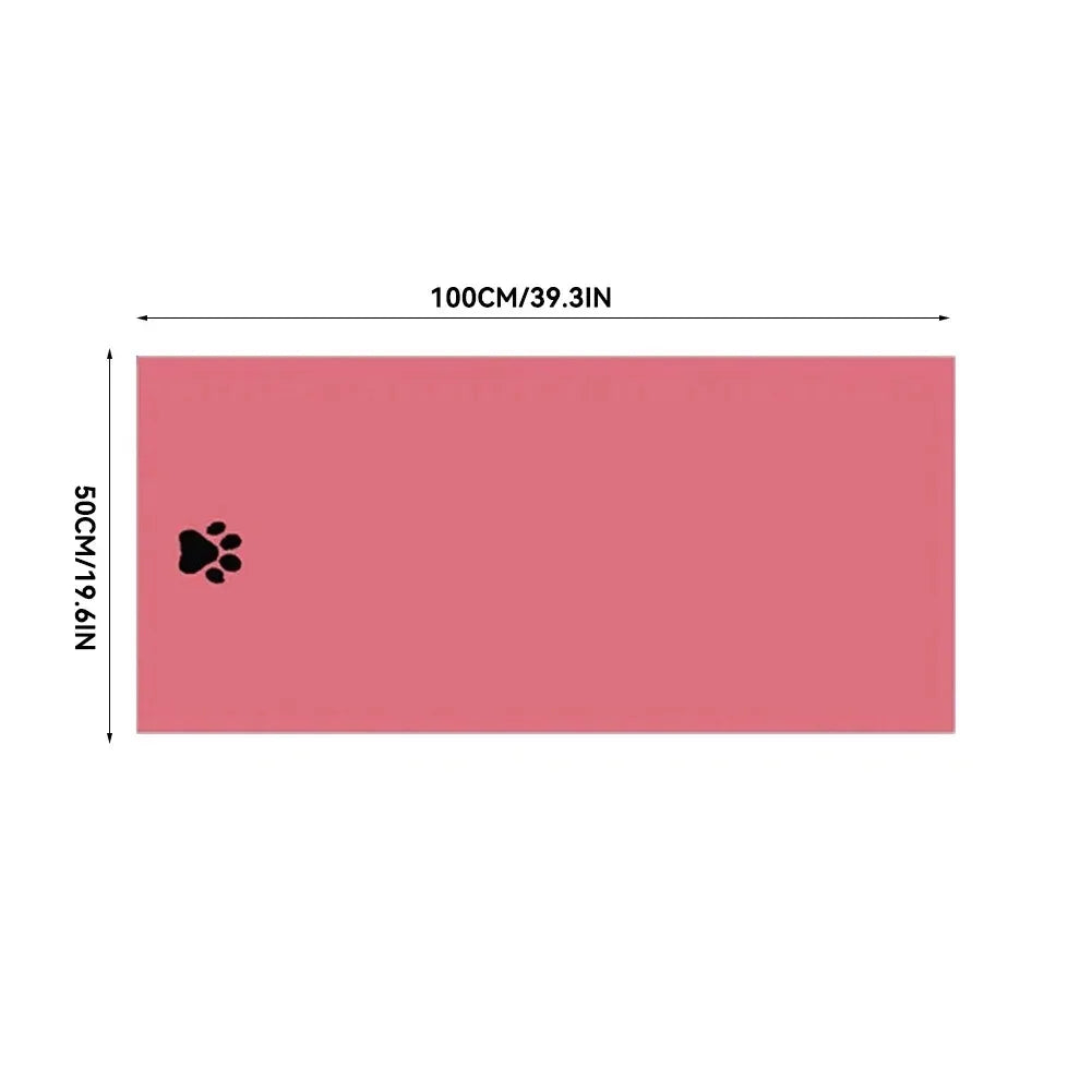 Microfiber Pet Bath Towel – Super Soft & Absorbent for Cats & Dogs