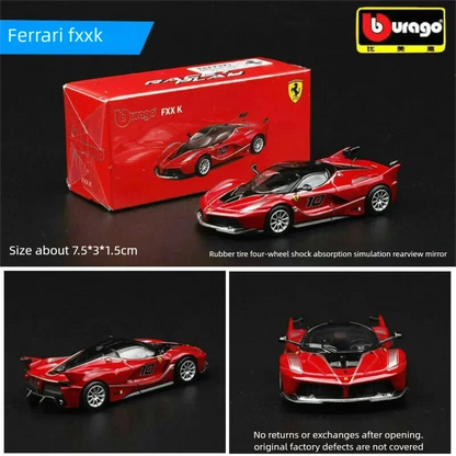 Bburago 1:64 Diecast Car Model – Ferrari, Porsche, Lamborghini & More