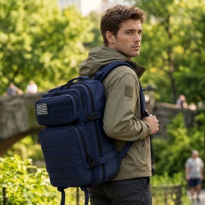 45L Tactical MOLLE Backpack – Large Capacity Travel & Outdoor Pack