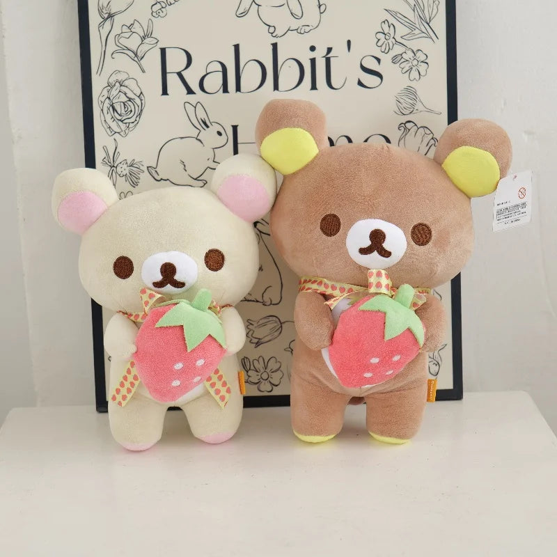 Rilakkuma Plush Toy – Kawaii Stuffed Bear Anime Doll for Room Decor