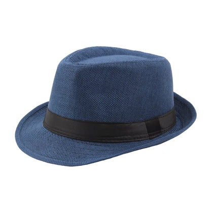 Fedora Sun Hat – Wide Brim Panama Jazz Cap for Men & Women