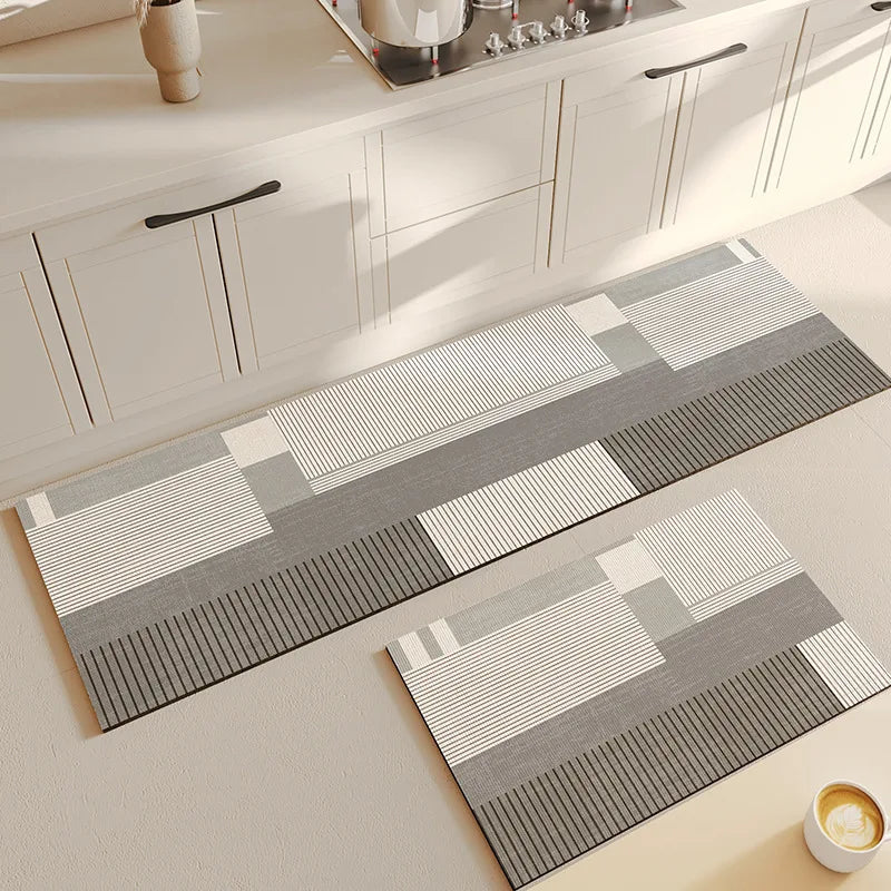 Super Absorbent Anti-Slip Bath & Kitchen Mat – Soft Door Rug