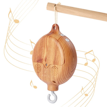Baby Crib Music Box Mobile – Rotating Arm with Hanging Rattles