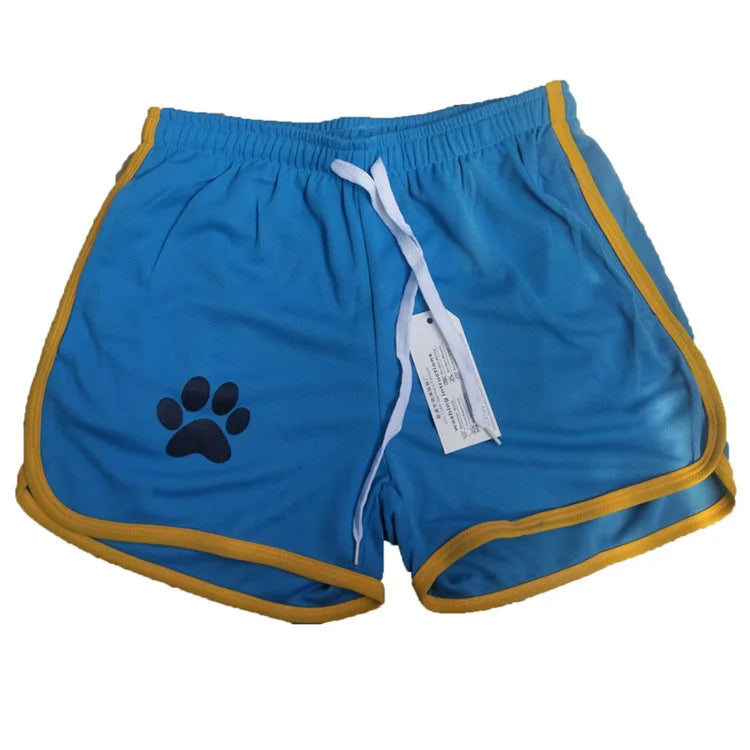 Men's Mesh Running Shorts Breathable Gym Fitness Short Pants