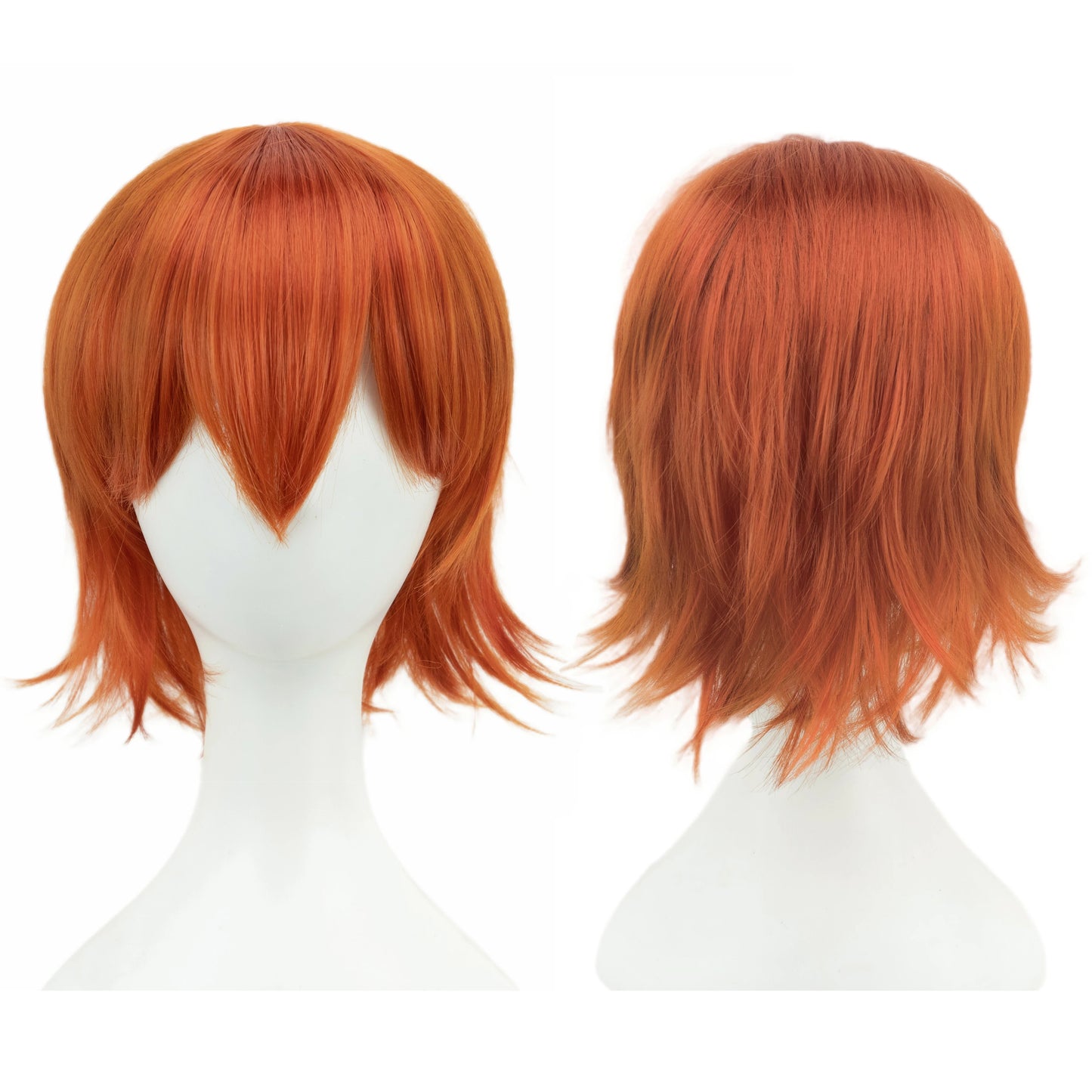 12-Inch Short Cosplay Bob Wig – Multi-Color Synthetic Hair
