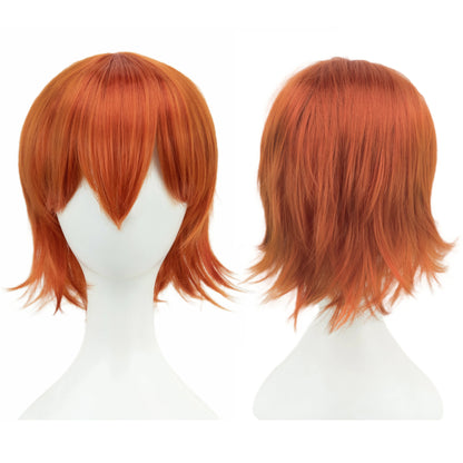 12-Inch Short Cosplay Bob Wig – Multi-Color Synthetic Hair