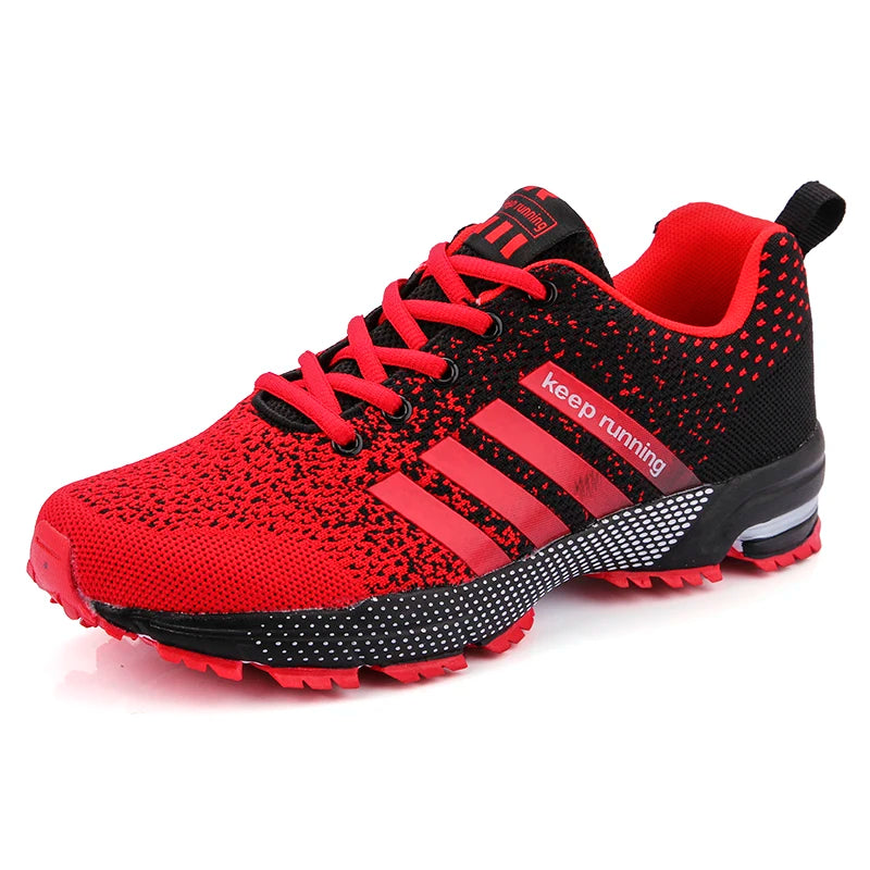 Unisex Breathable Mesh Running Sneakers – Casual Sports Shoes