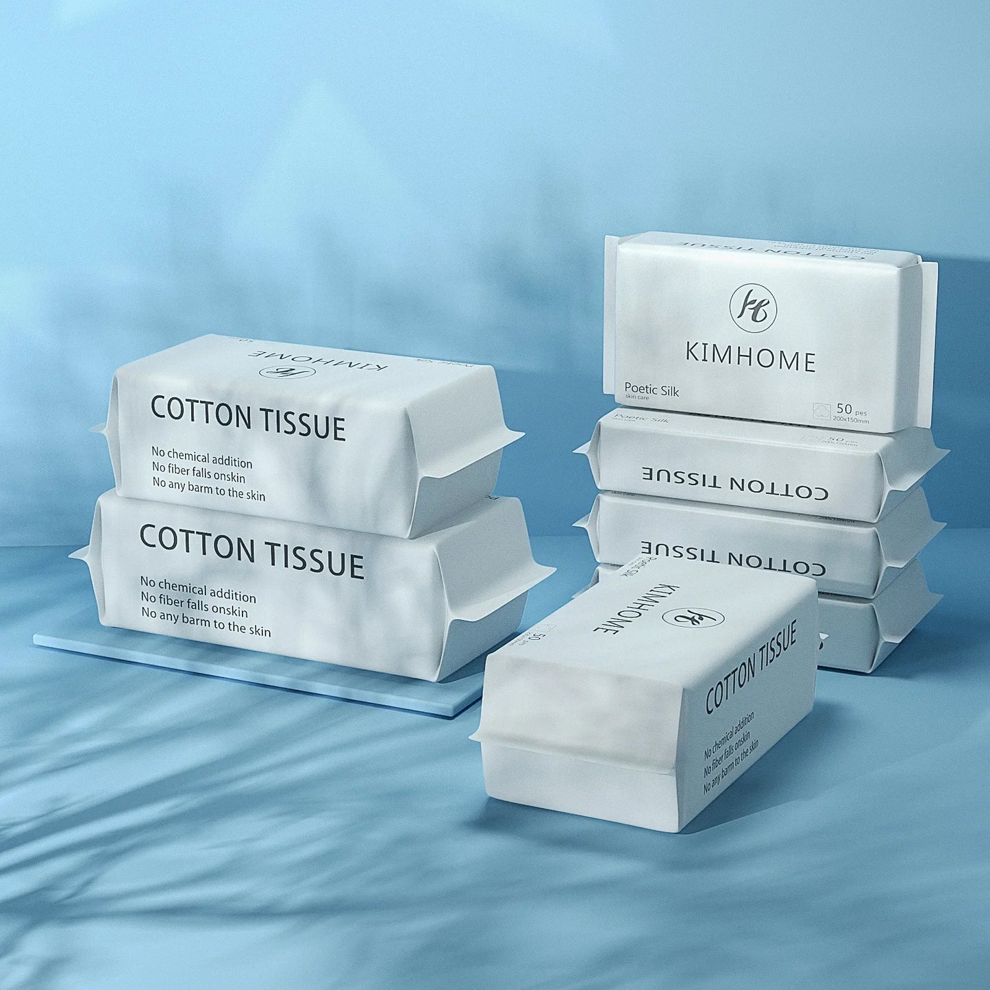 Disposable Cotton Face Towels – Soft Dry Wipes 50/100pcs