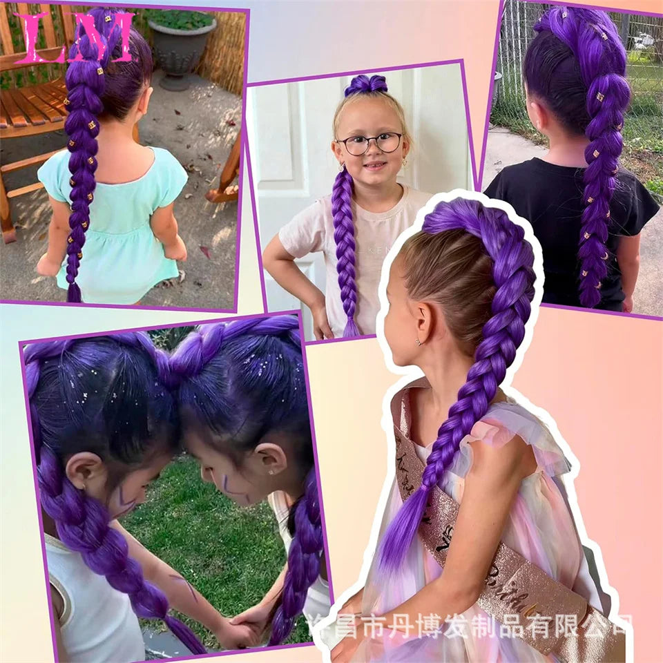 Synthetic Jumbo Braid Hair Extension 32 Inch – 6 Colors