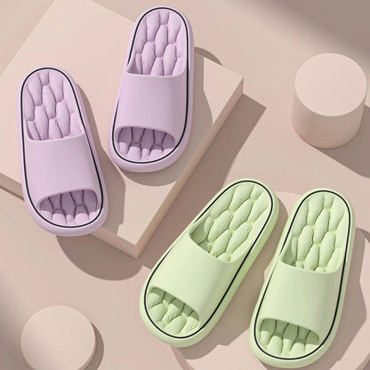 EVA Cloud Slippers – Thick Sole Cushion Slides for Indoor & Outdoor
