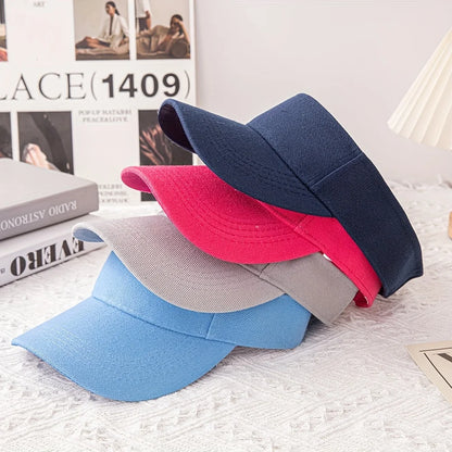 Sun Visor Cap – Adjustable Breathable Outdoor Sports Hat