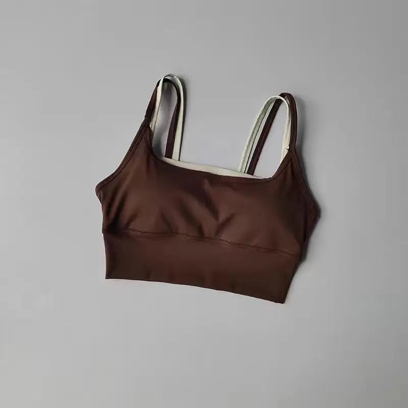 Women's Push-Up Sports Bra – Breathable Gym Crop Top