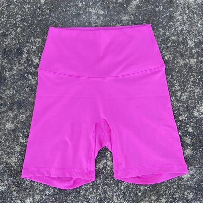 Women's High-Waist Biker Shorts – Squat-Proof Yoga & Gym Shorts