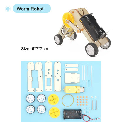 DIY STEM Science Experiment Kit for Kids – Handmade Assembly Model Toy (32 Designs)