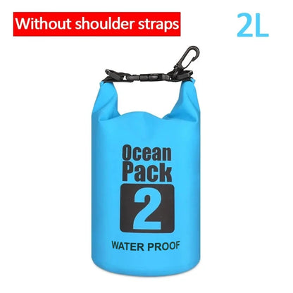 Waterproof Dry Bag 2L–30L – PVC Ocean Pack for Outdoor Sports