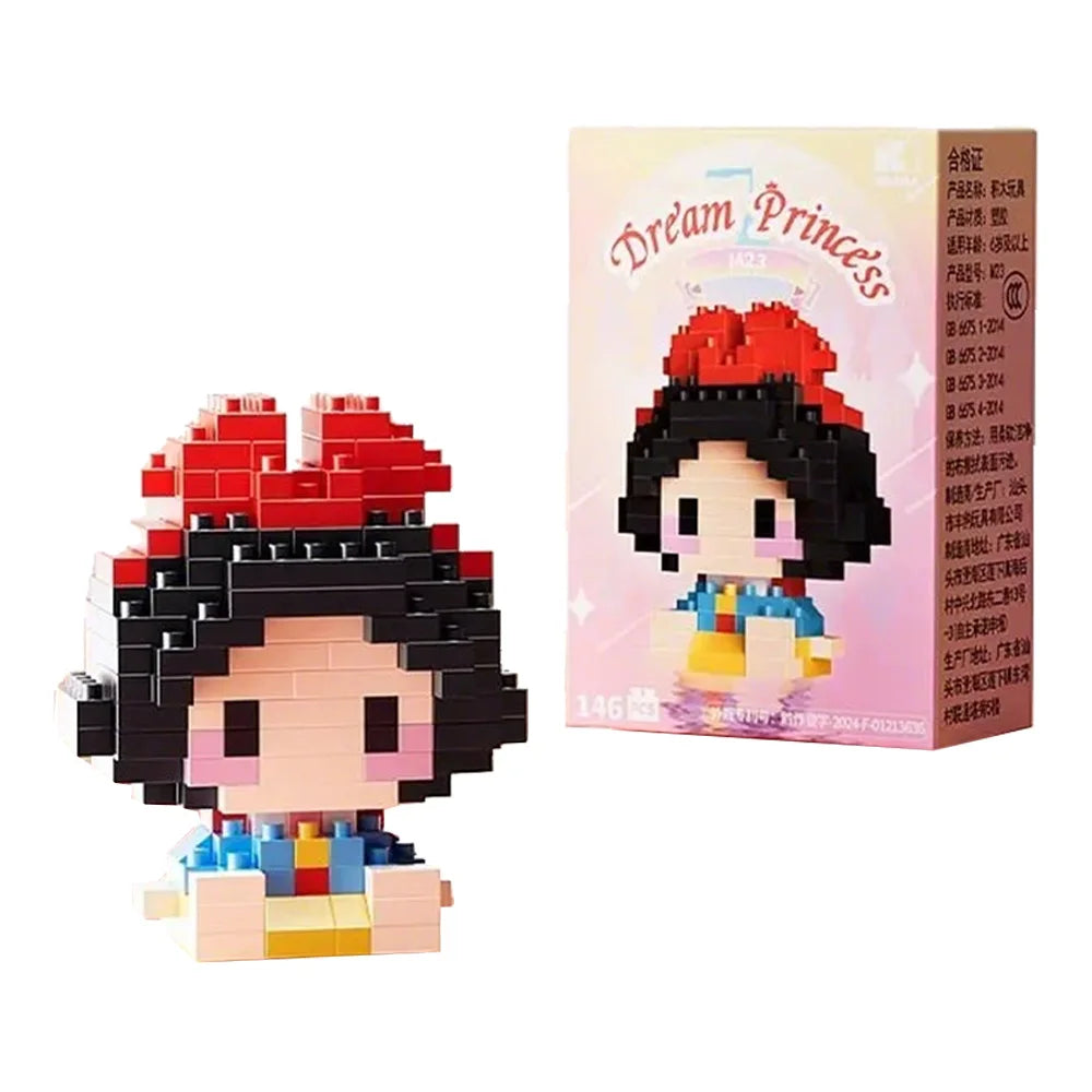 Disney Mini Building Blocks - Cute Character Micro Brick Figure Toy
