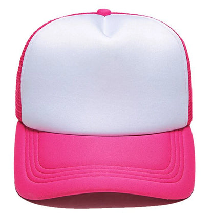 Custom Logo Mesh Trucker Hat – 5-Panel Snapback Baseball Cap for Men & Women