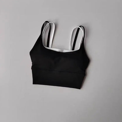 Women's Push-Up Sports Bra – Breathable Gym Crop Top