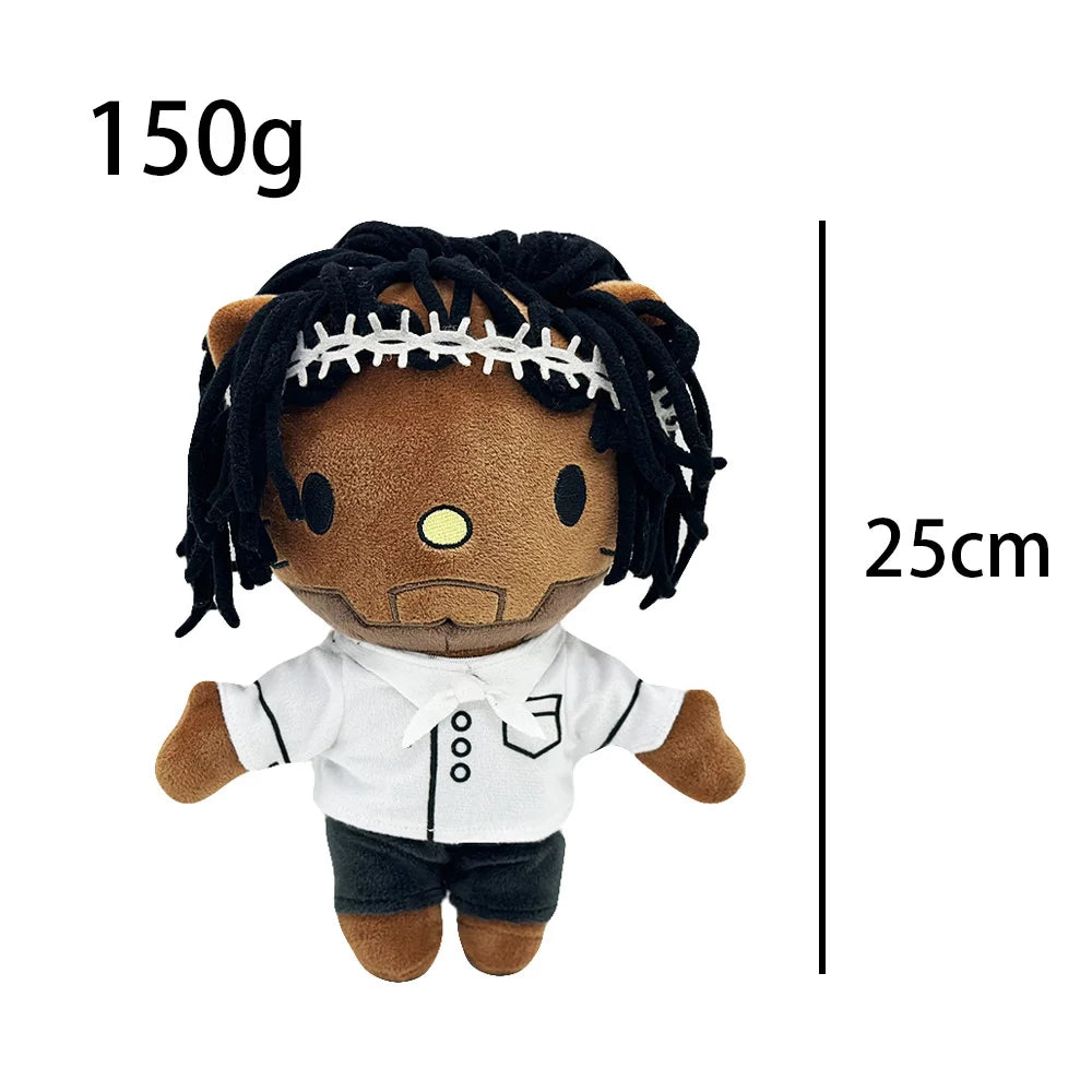 Hip-Hop Cat Plush Toy Doll – Rapper Style Stuffed Animal