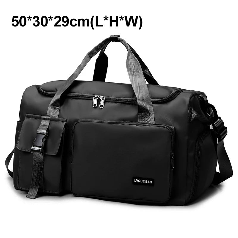 Women's Gym Bag with Wet Dry Separation – Swimming & Travel Duffle