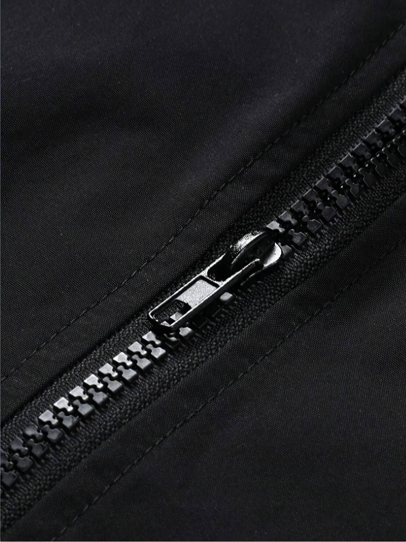 Men's Color-Block Windbreaker Jacket – Lightweight Casual Zip-Up
