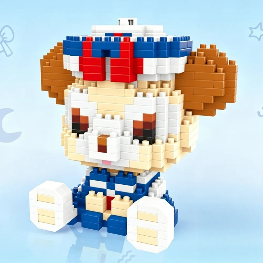 Disney Cartoon Mini Building Blocks – Linabell, Lotso, Winnie, Stellalou & Friends