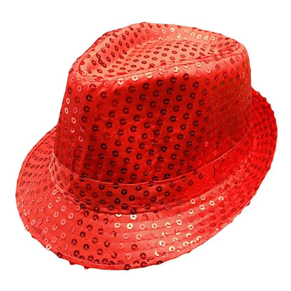 Sequin Jazz Fedora Hat – Party, Dance & Cosplay