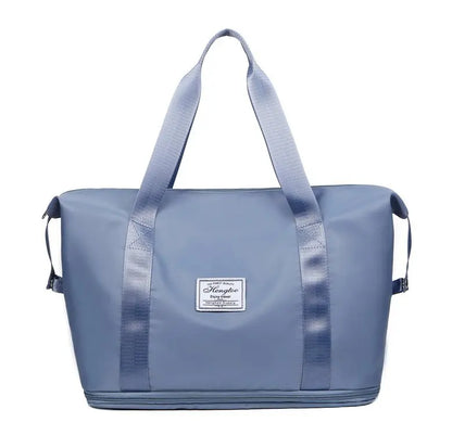 Foldable Travel Bag Large Capacity Waterproof Weekender Tote