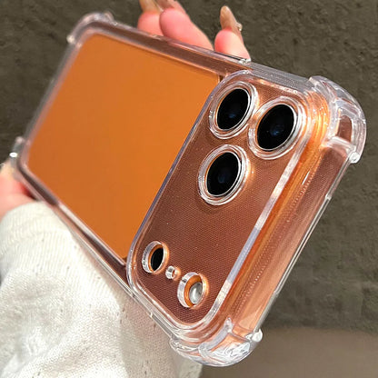 Luxury Transparent Silicone Phone Case Iphone 17 16 Pro Max 15 14 13 12 11 Air 16e X Xs 7 8 Plus